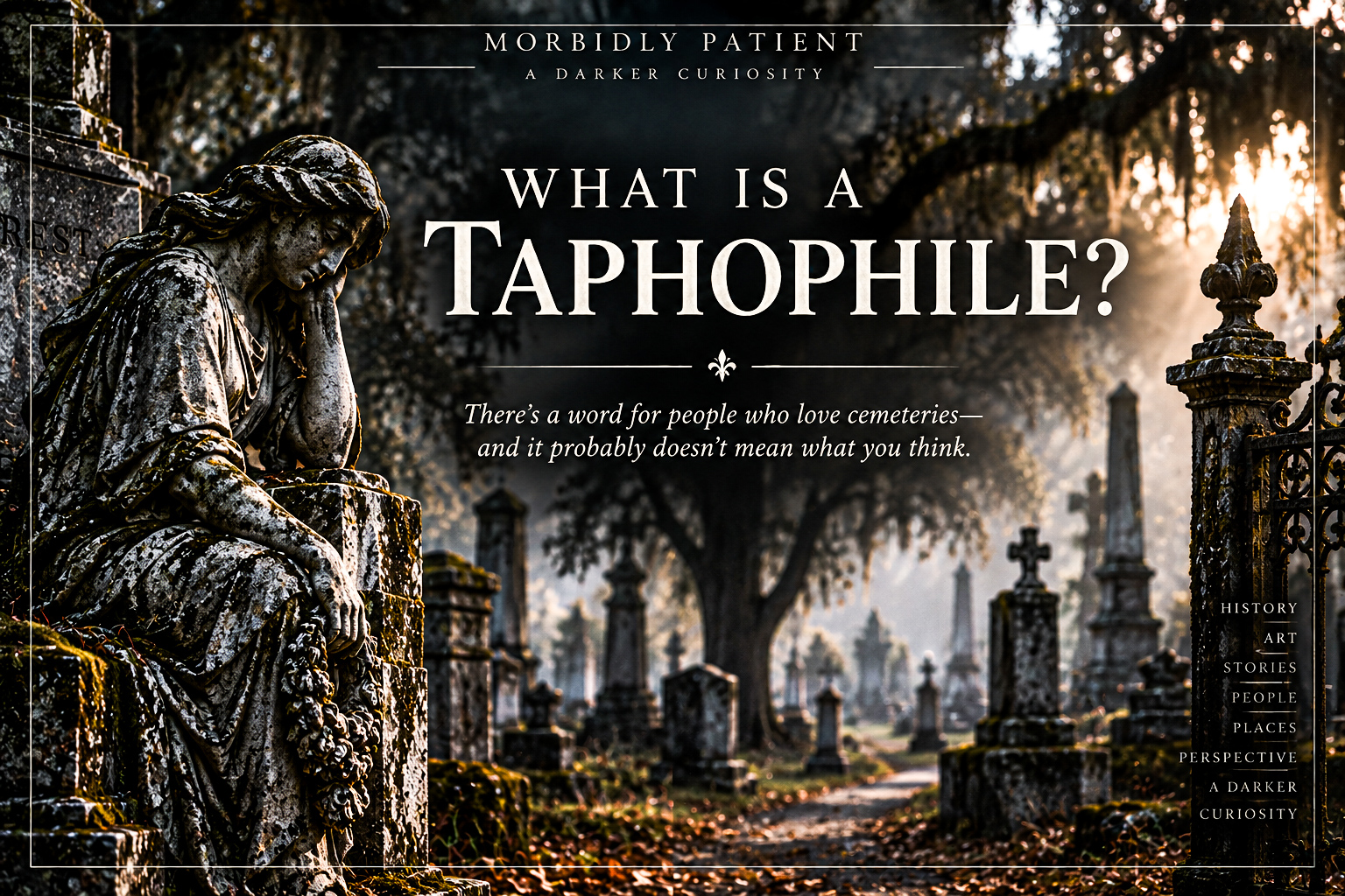 What Is a Taphophile?
